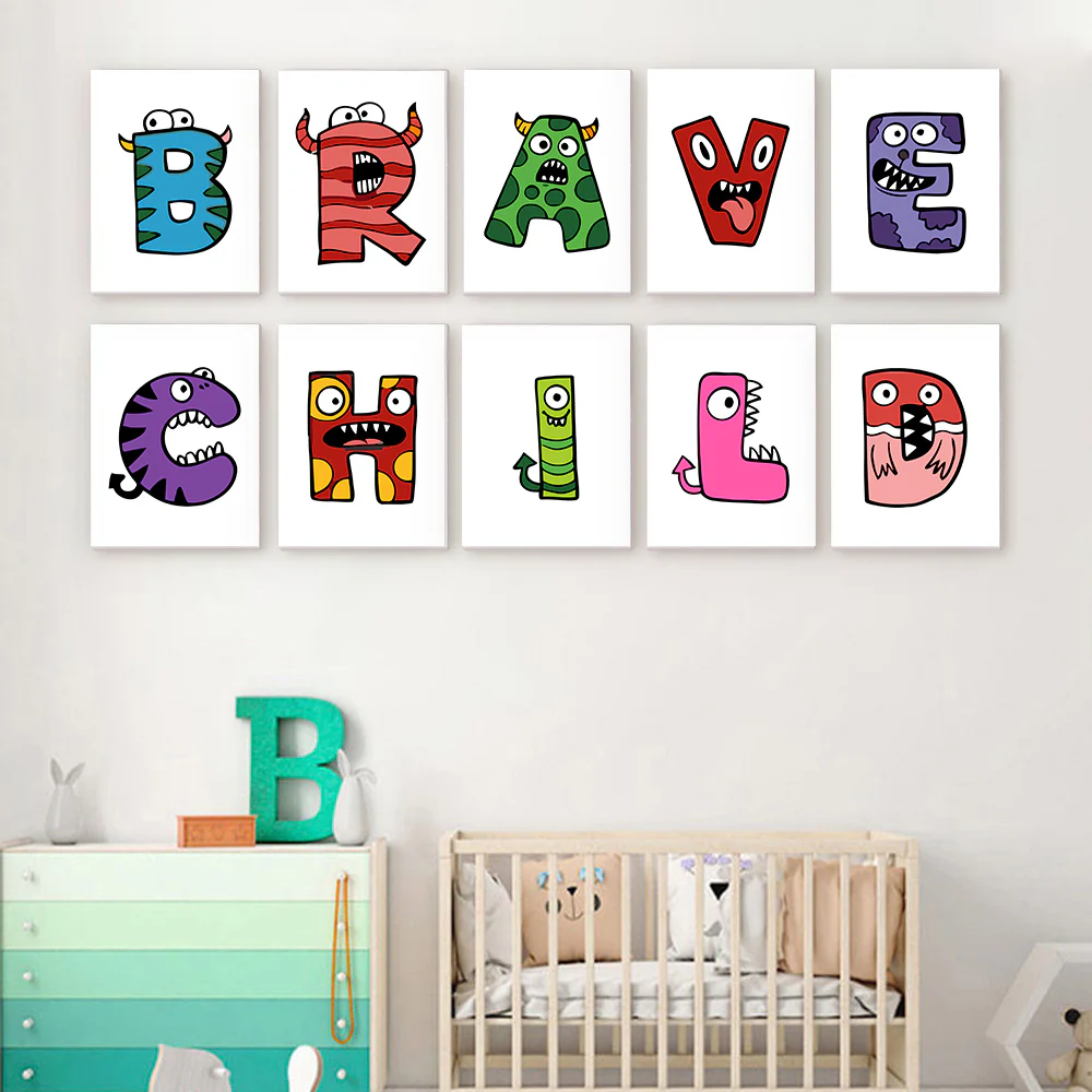 Monster Letters (Alphabet) - Image 19