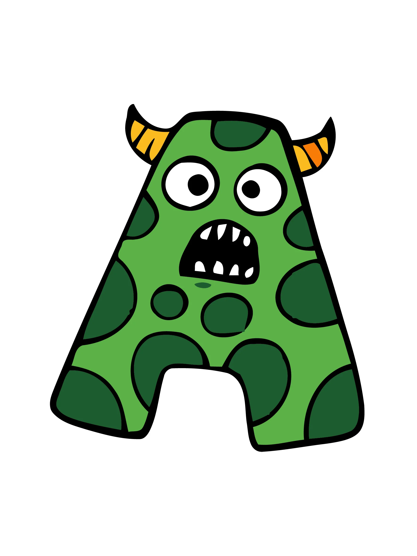 Monster Letters (Alphabet) - Image 23