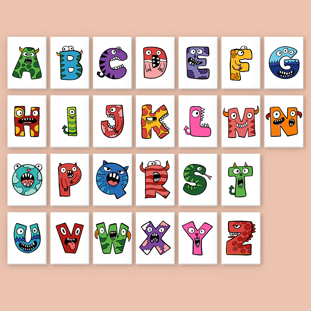 Monster Letters (Alphabet) - Image 9