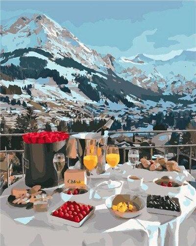 Alps Mountains Breakfast - Image 4