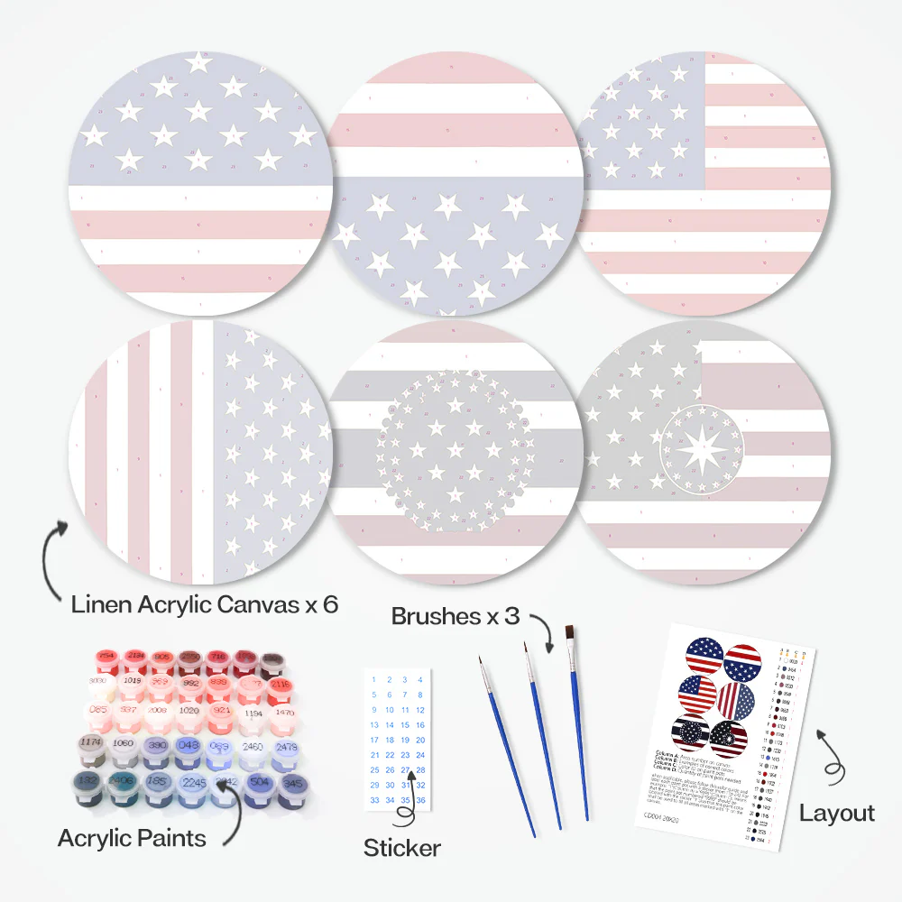 American Spirit (Set of 6) - Image 8