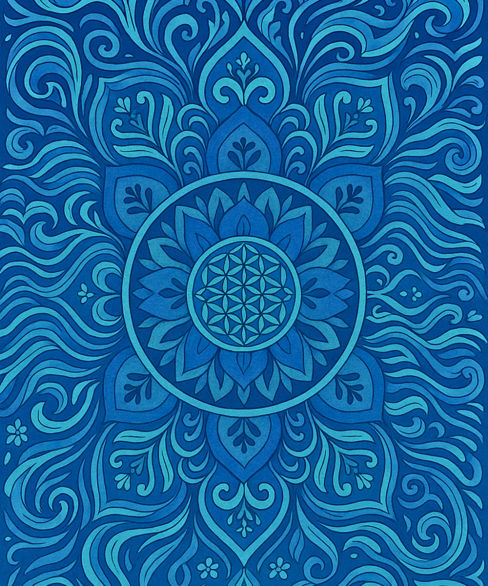Aqua Aura Mandala - Image 2