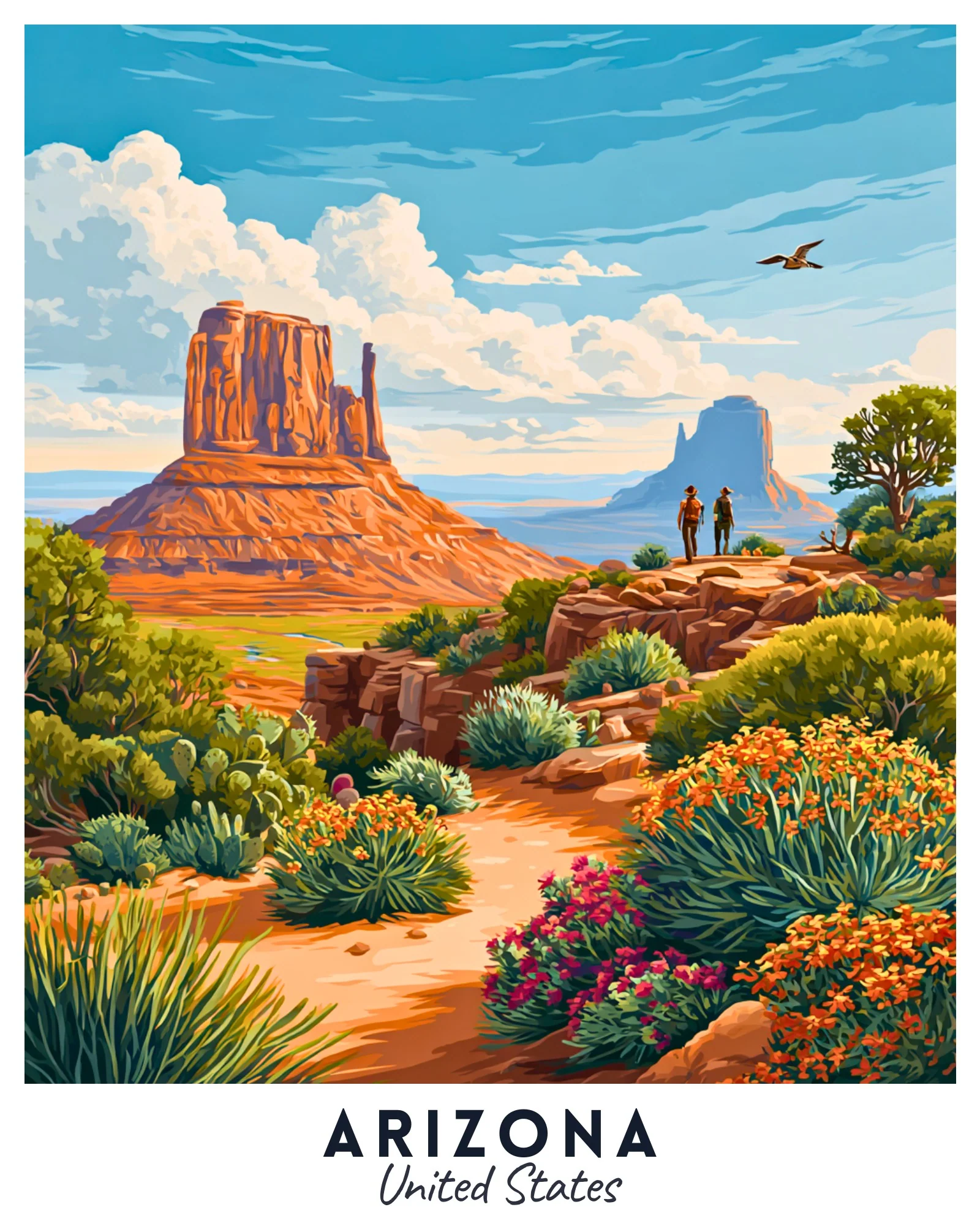 Arizona - Travel Poster - Image 4