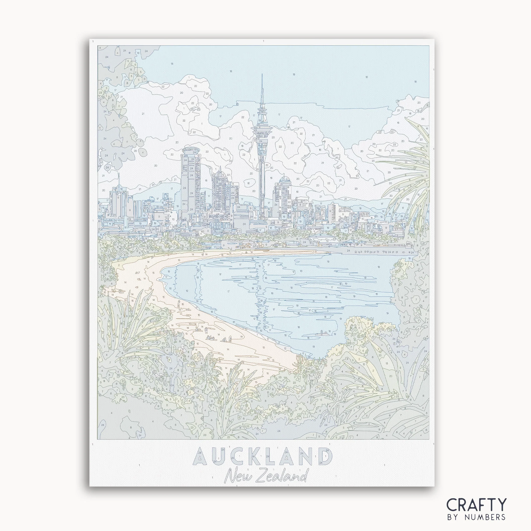 Auckland Travel Poster - Image 2