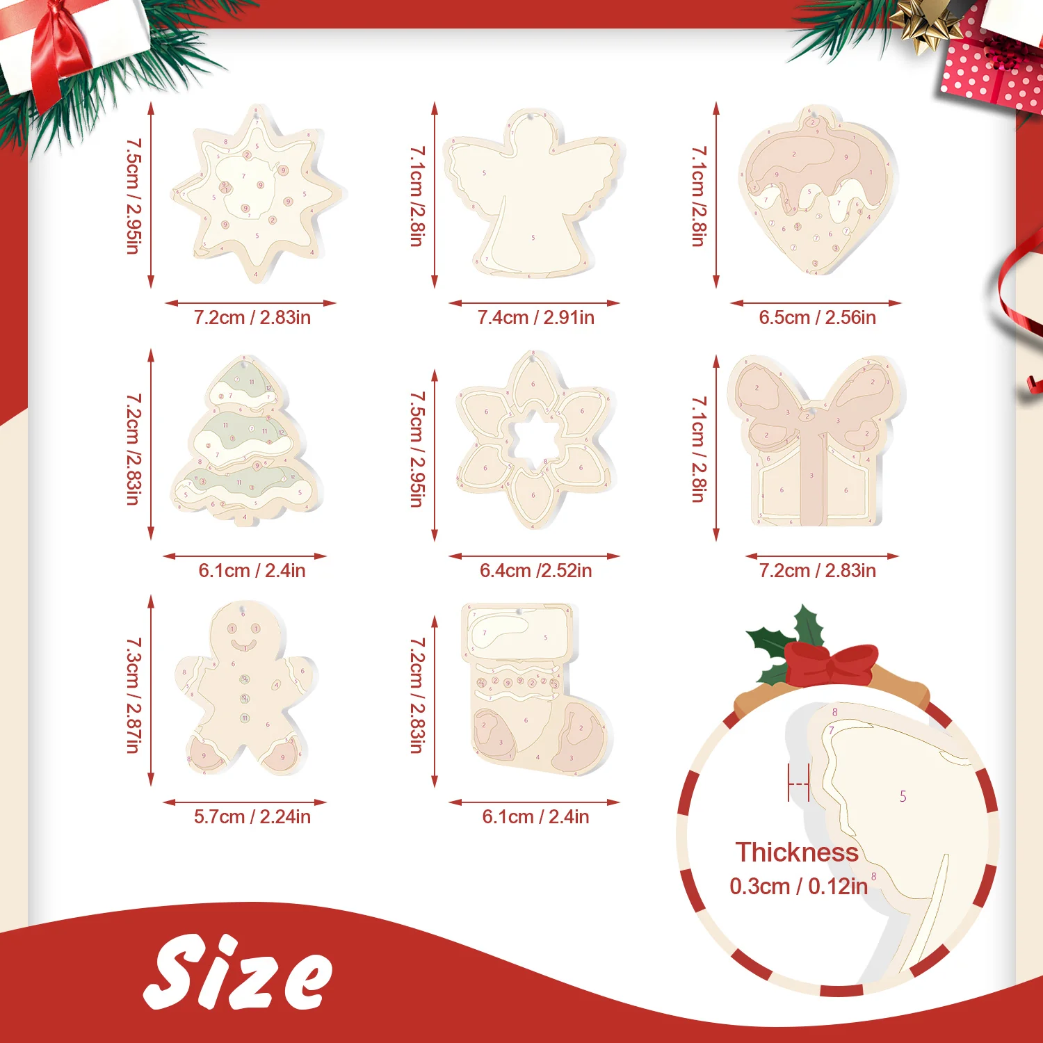 Baked with Joy – Christmas Ornaments - Image 2