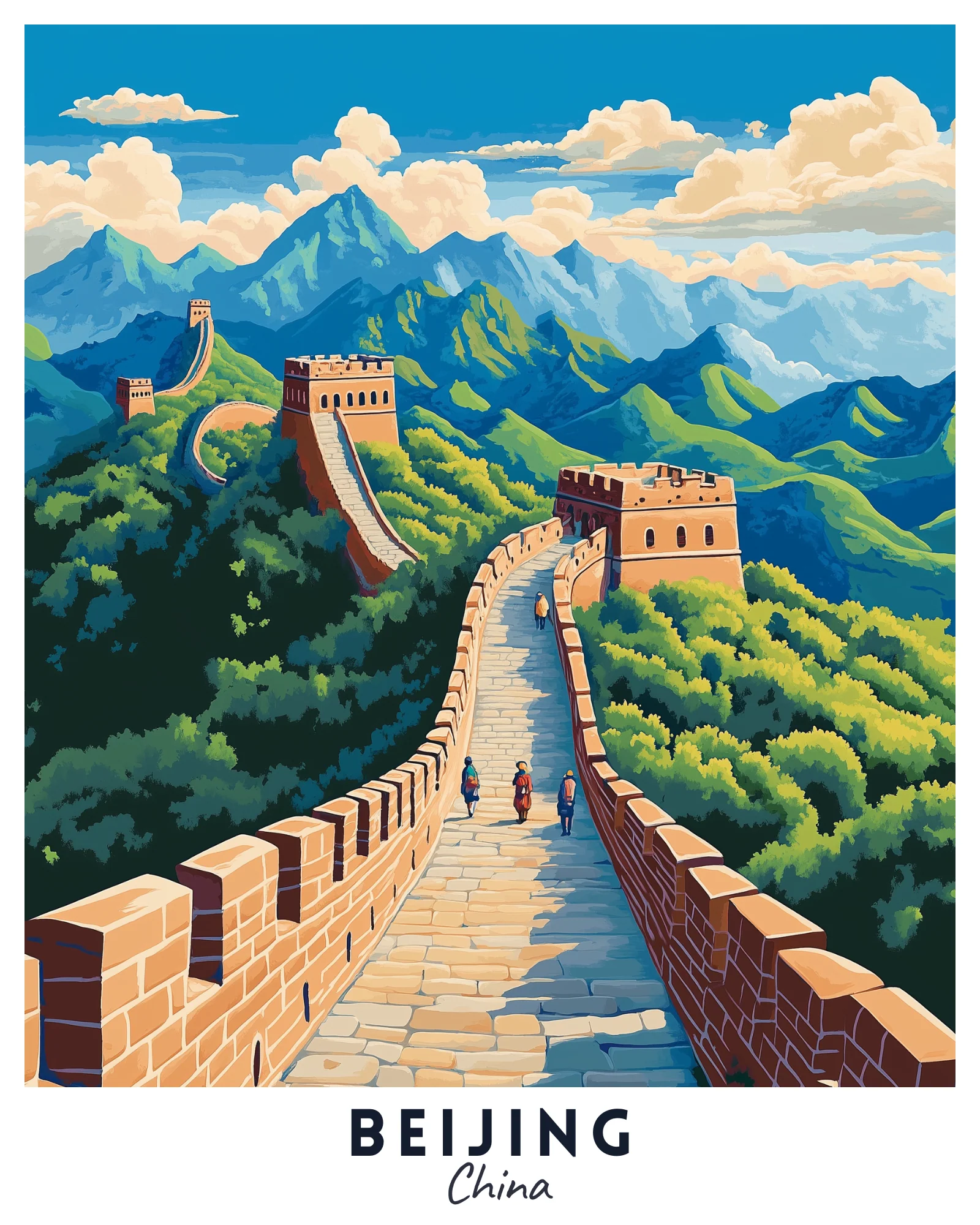 Beijing Travel Poster - Image 3