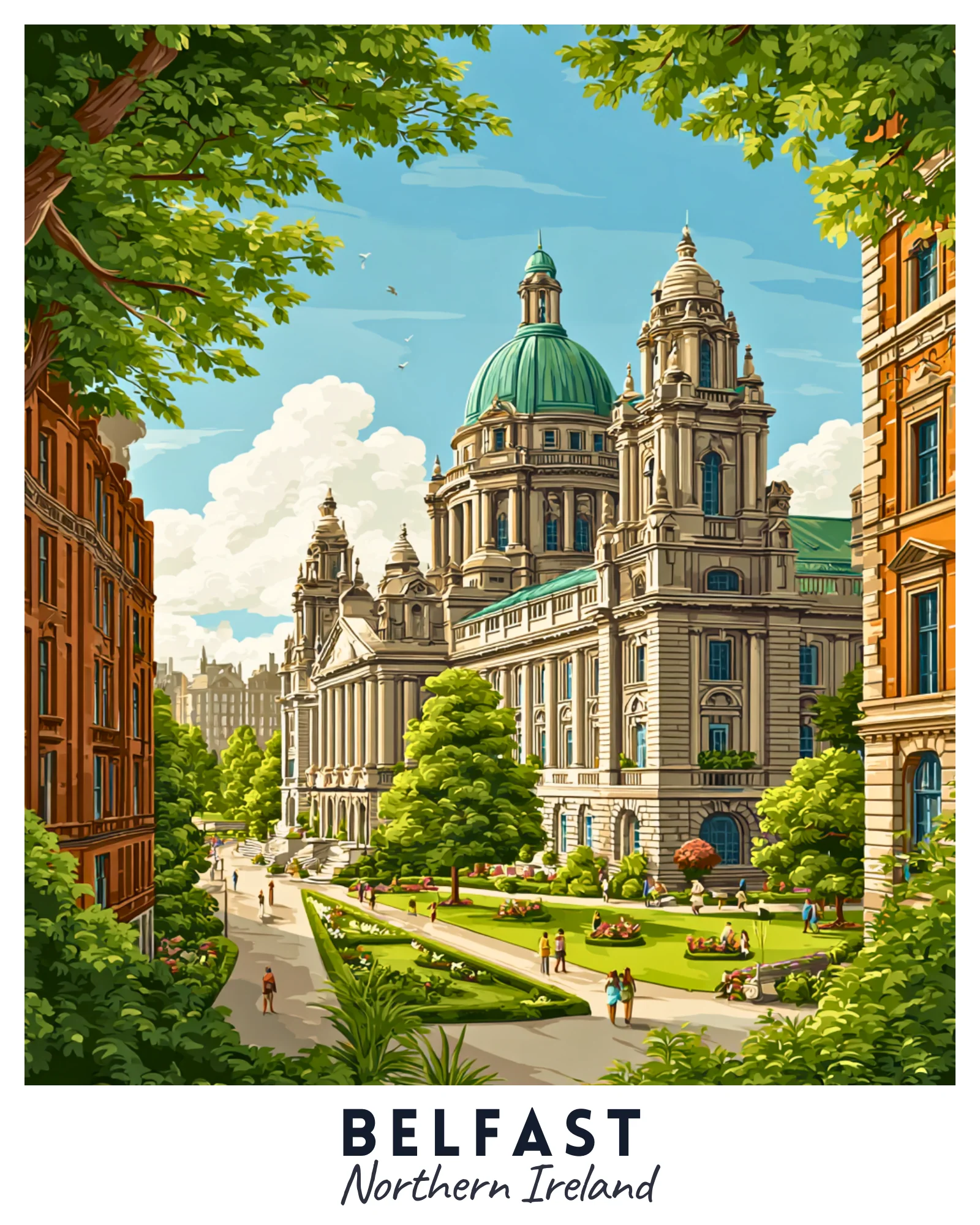 Belfast - Travel Poster - Image 4