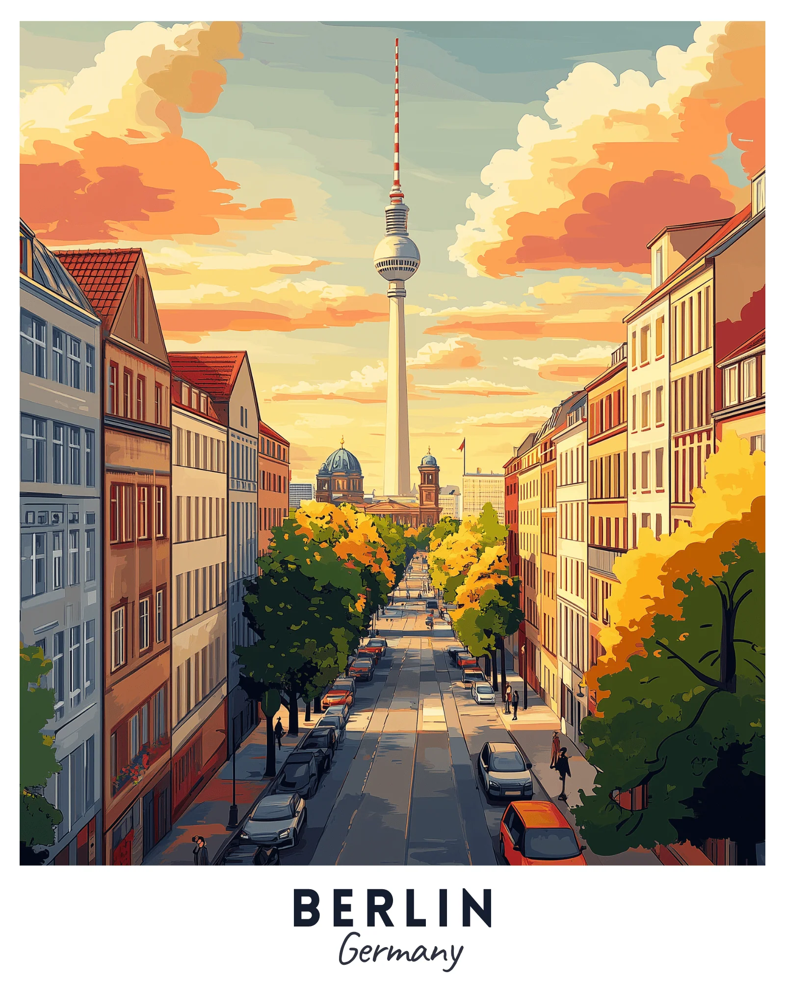 Berlin Travel Poster - Image 2