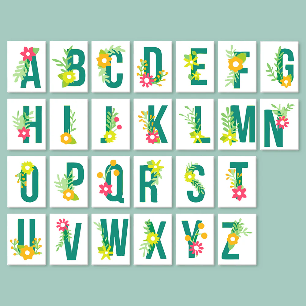 Bloom Letters (Alphabet) - Image 9