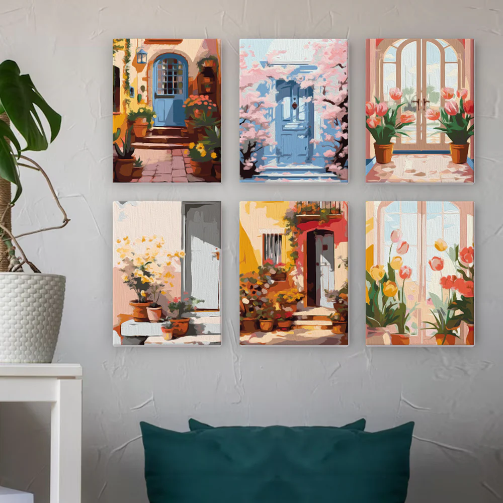 Blooming Doorways (Set of 6) - Image 8