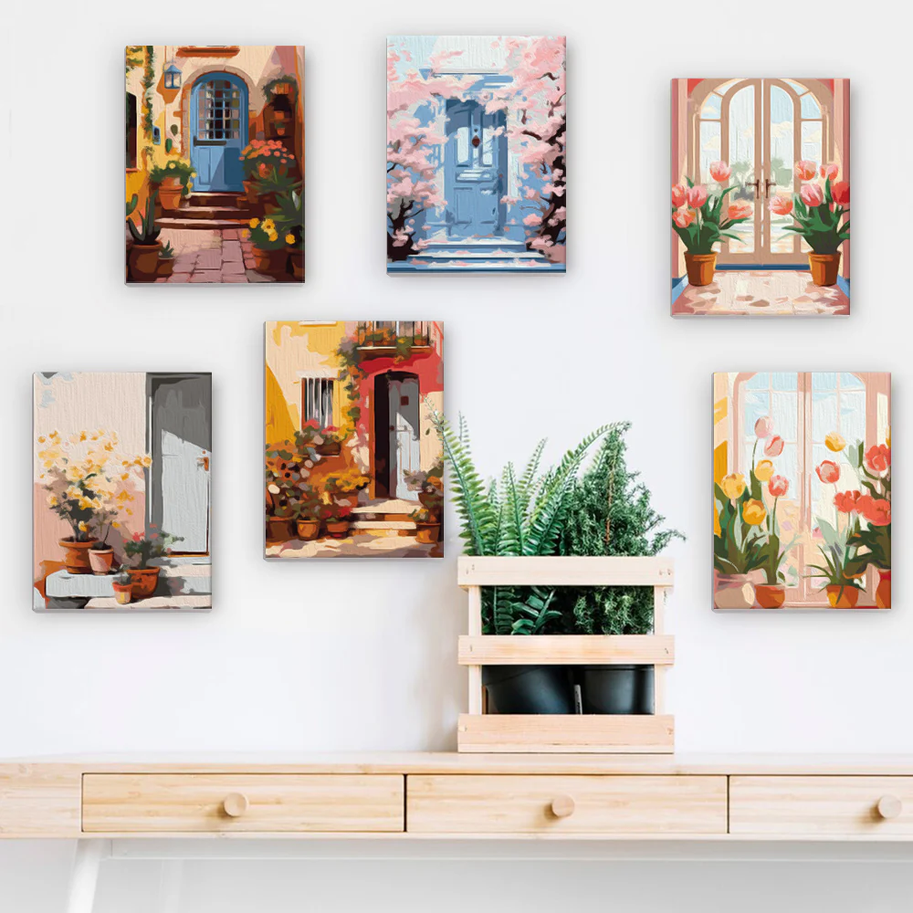 Blooming Doorways (Set of 6) - Image 9