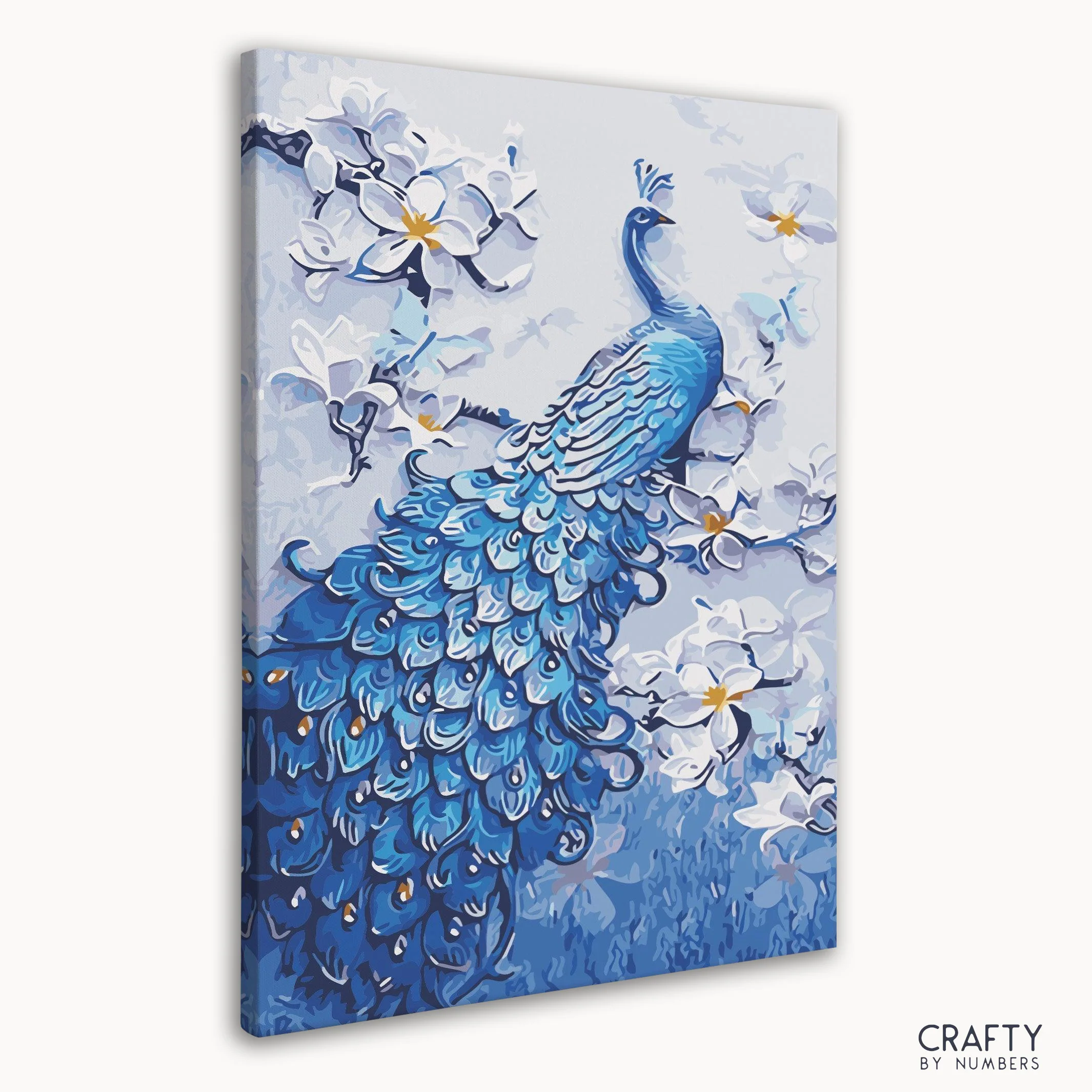 Blue Peacock Art - Image 3