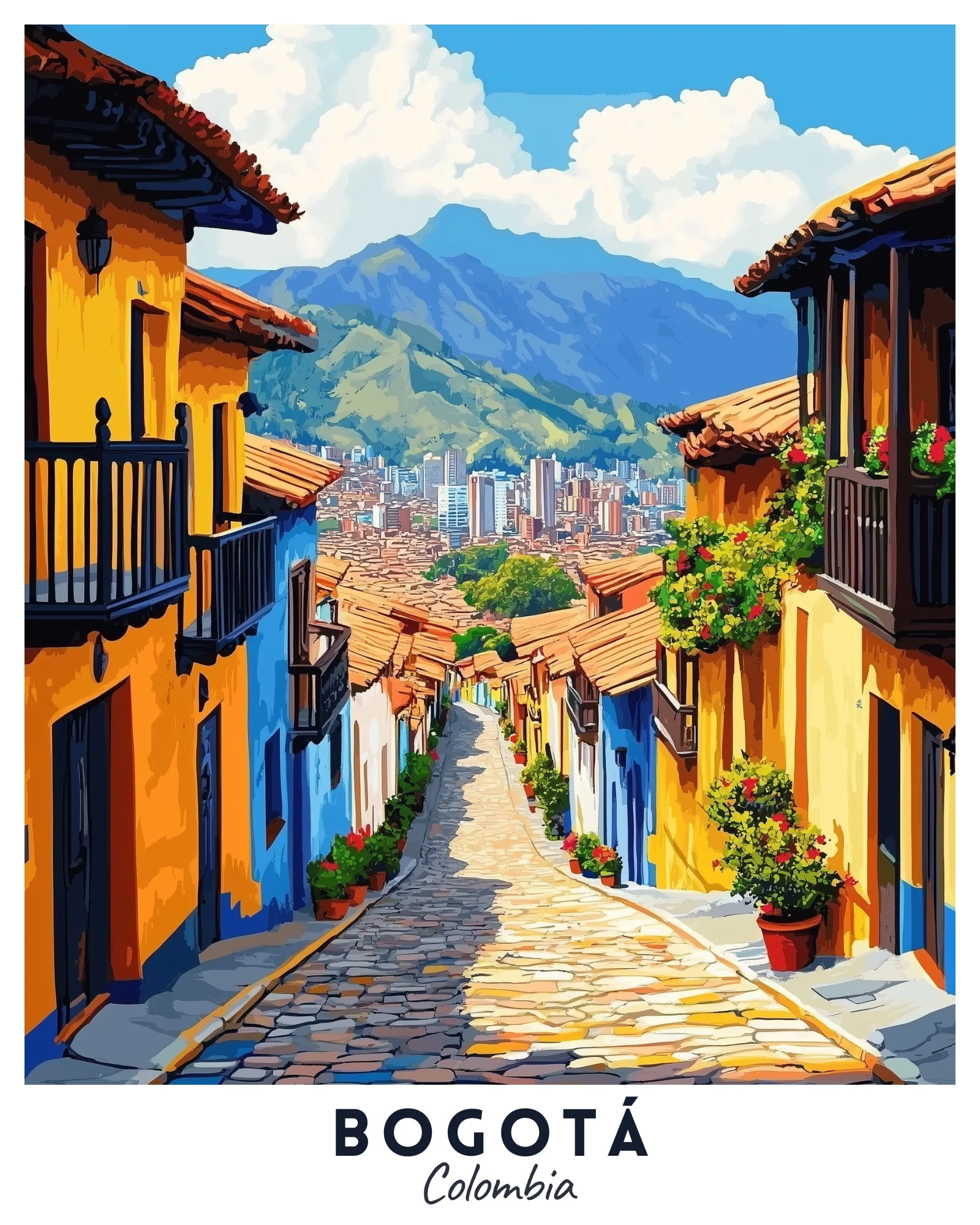 Bogotá Travel Poster - Image 3