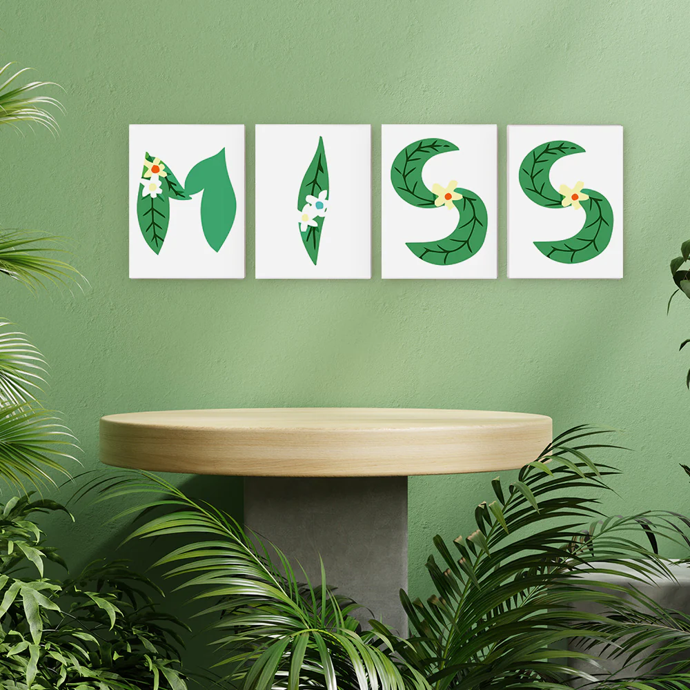 Botanic Letters (Alphabet) - Image 20