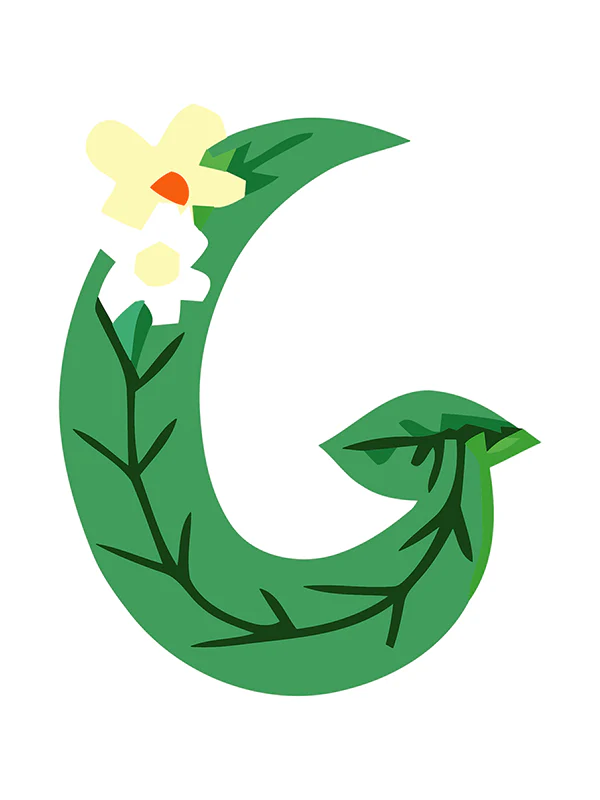Botanic Letters (Alphabet) - Image 29