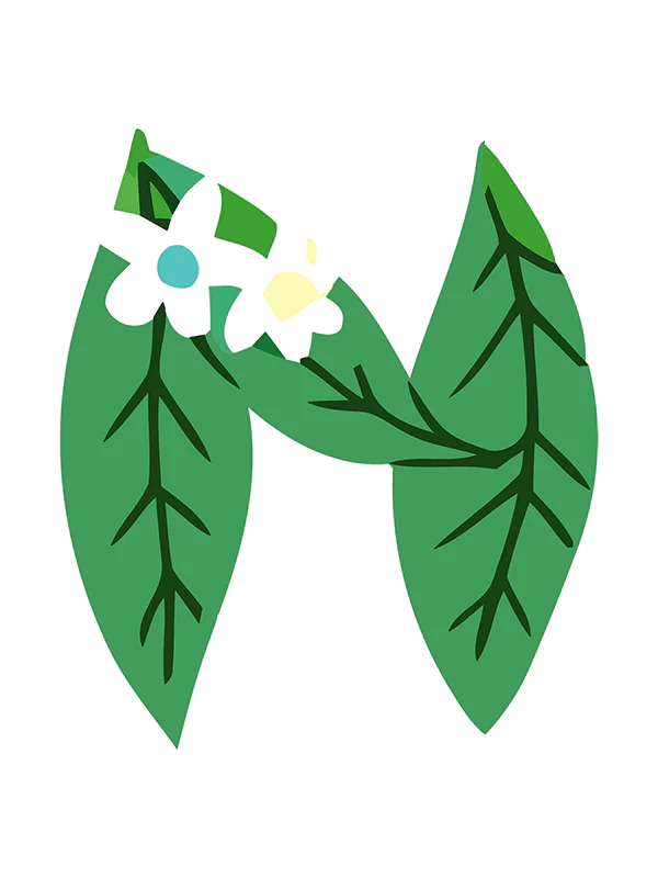 Botanic Letters (Alphabet) - Image 36