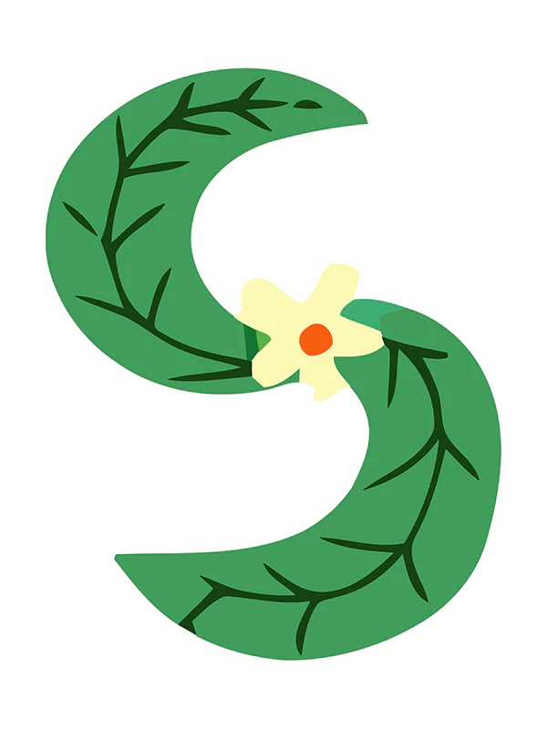 Botanic Letters (Alphabet) - Image 41