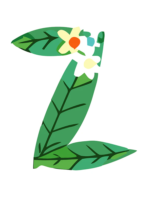 Botanic Letters (Alphabet) - Image 48
