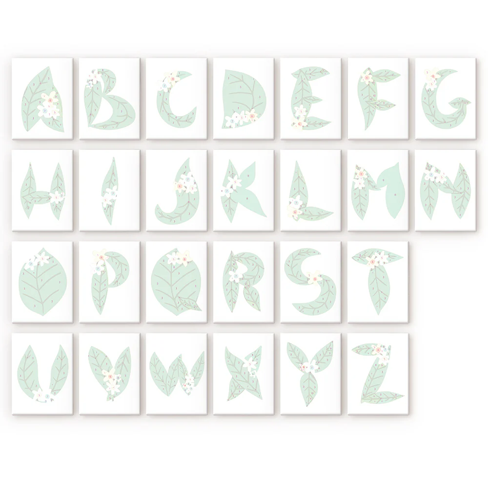 Botanic Letters (Alphabet) - Image 8