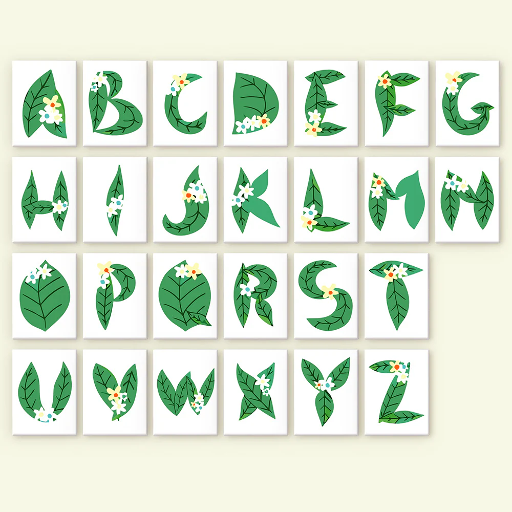 Botanic Letters (Alphabet) - Image 9