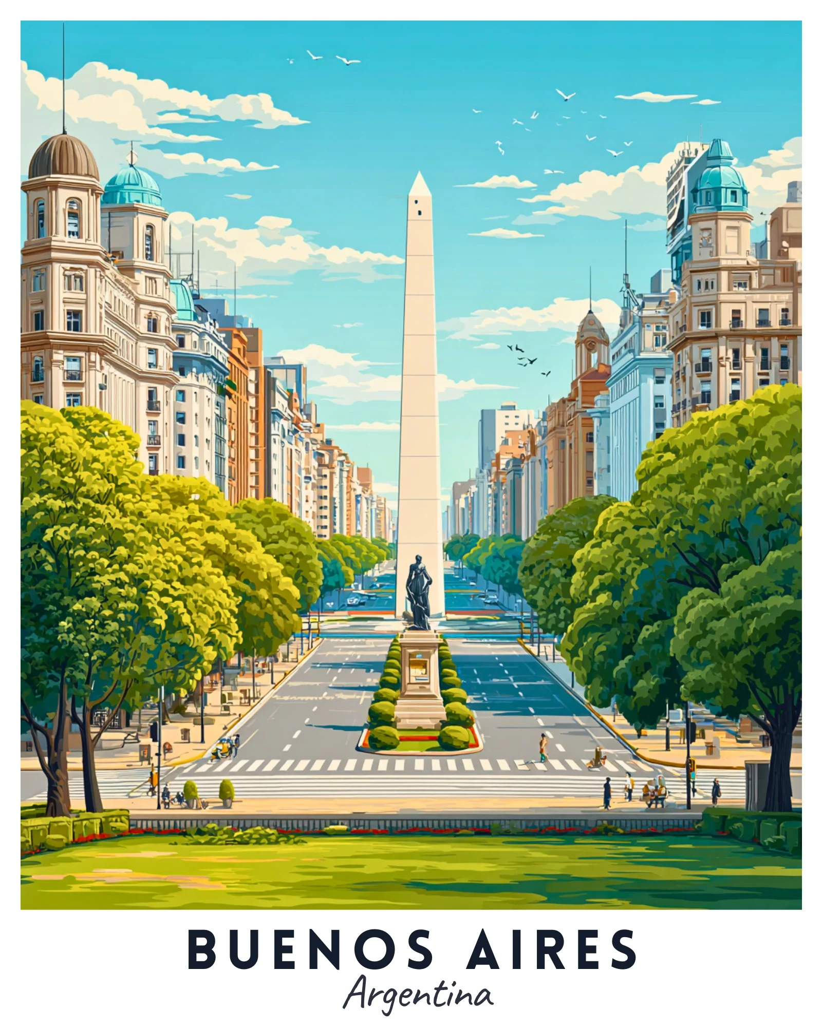 Buenos Aires - Travel Poster - Image 4