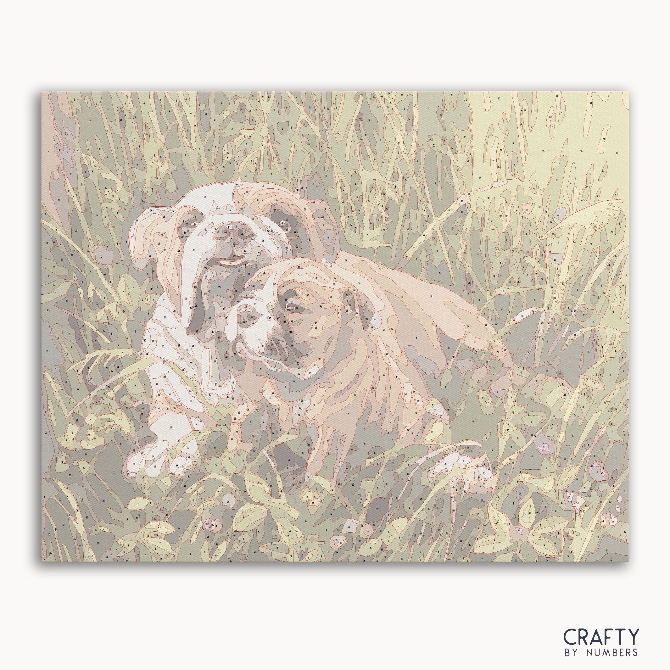 Bulldog with Puppy - Image 2