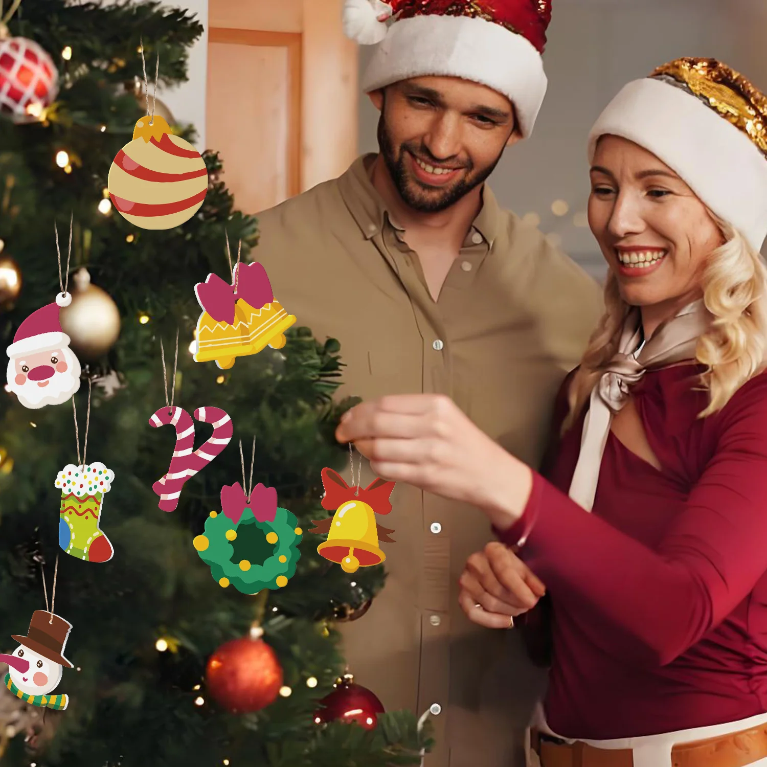 Candy Cane Wishes – Christmas Ornaments - Image 11