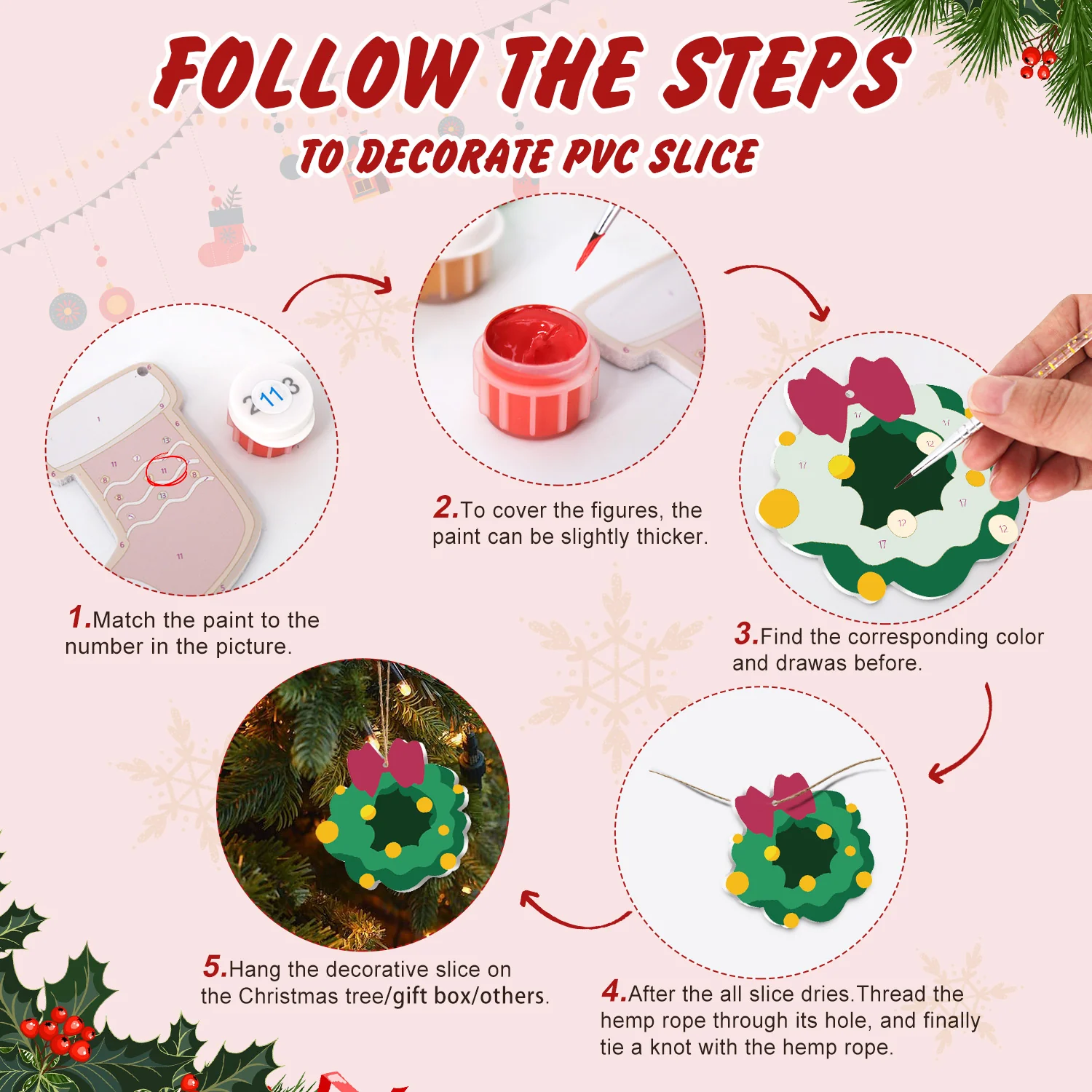 Candy Cane Wishes – Christmas Ornaments - Image 4