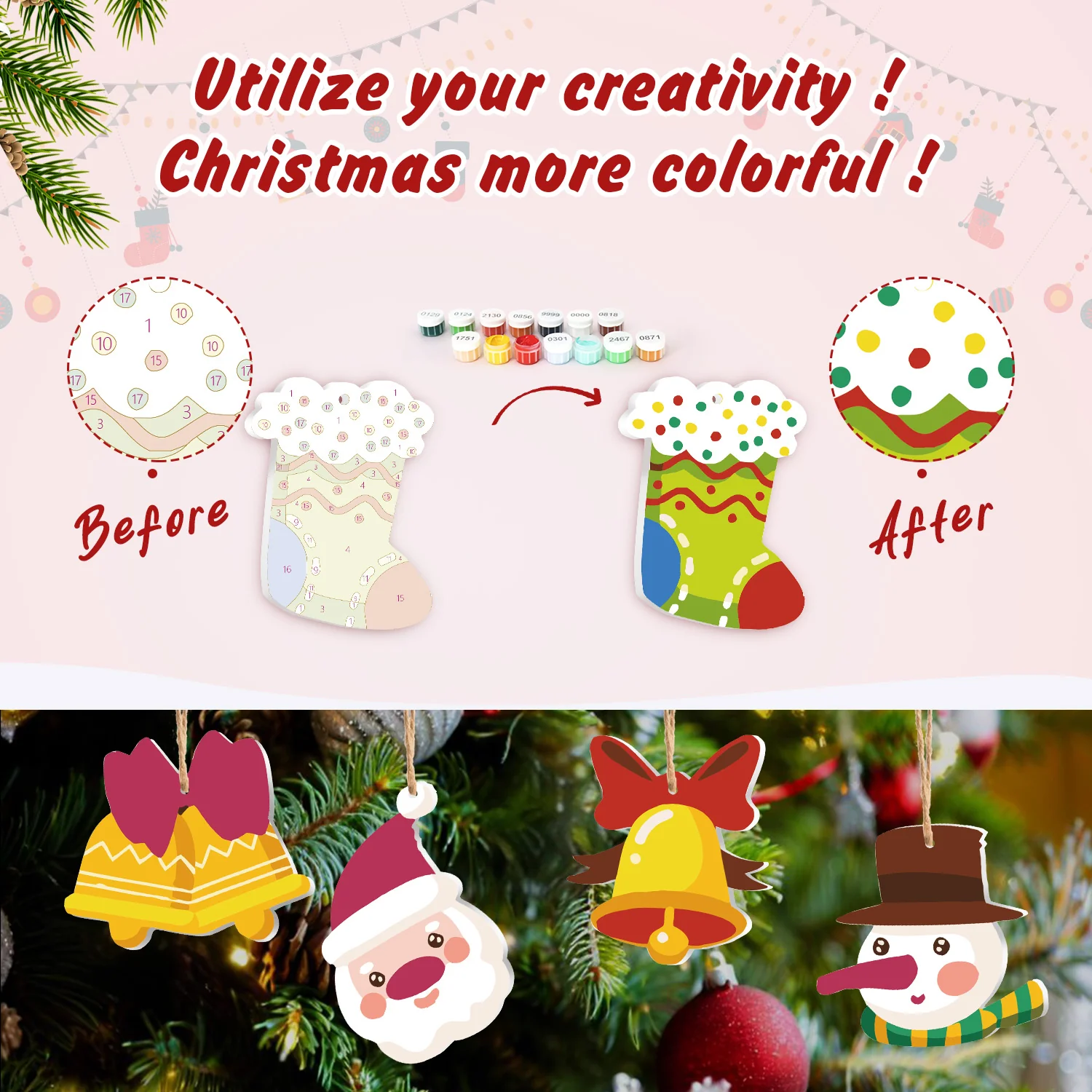 Candy Cane Wishes – Christmas Ornaments - Image 5