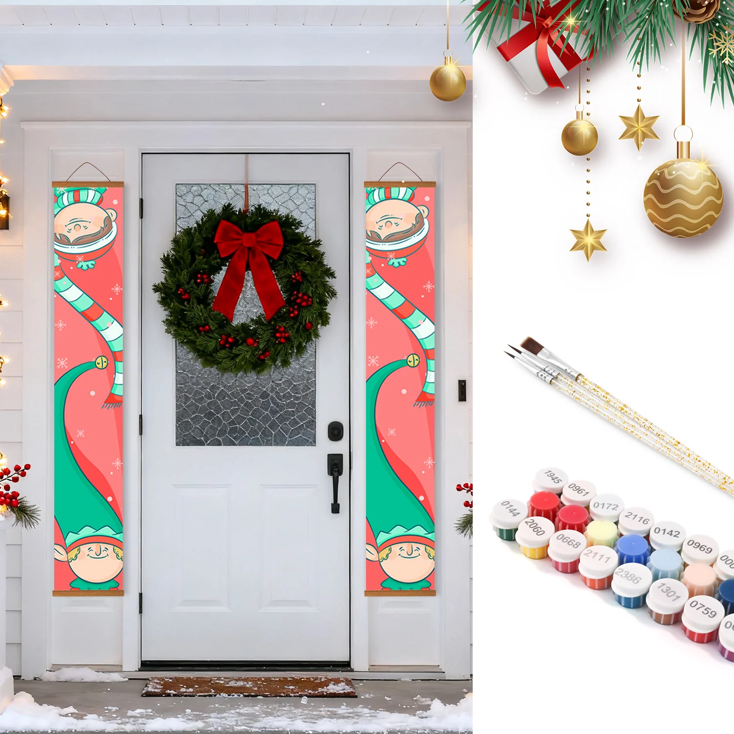 Cheerful Elf – Porch Sign - Image 18