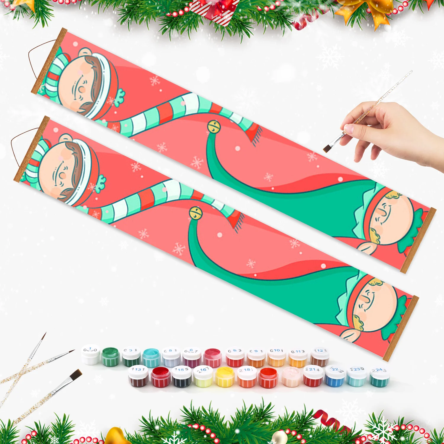 Cheerful Elf – Porch Sign - Image 3