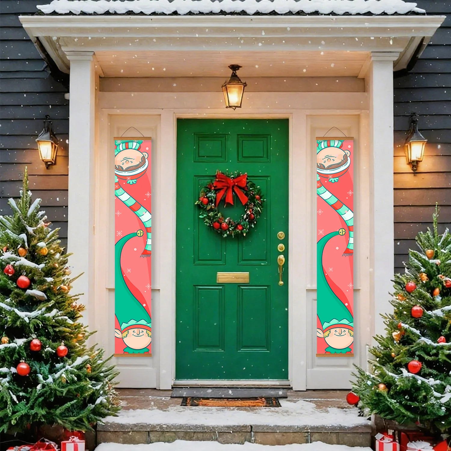 Cheerful Elf – Porch Sign - Image 5