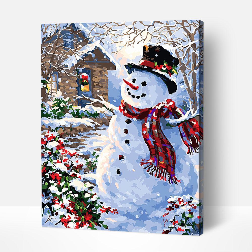 Cheerful Snowman - Image 4