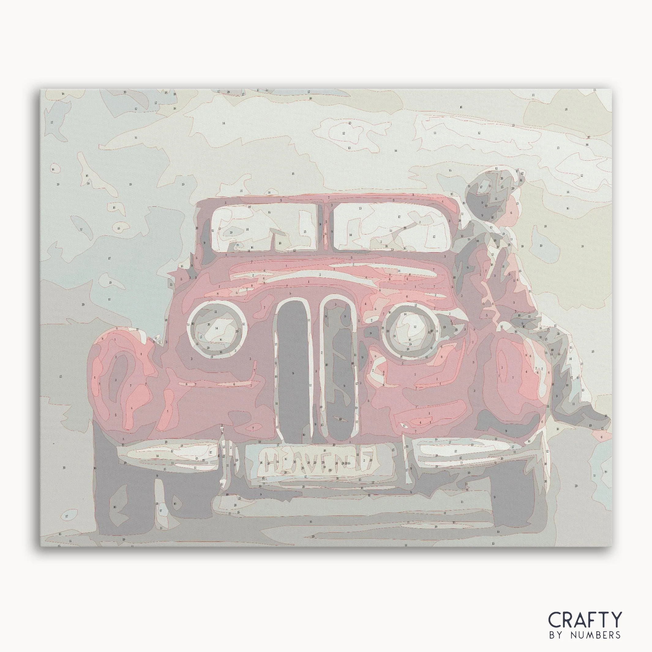 Child Waiting On Antique Car - Image 2
