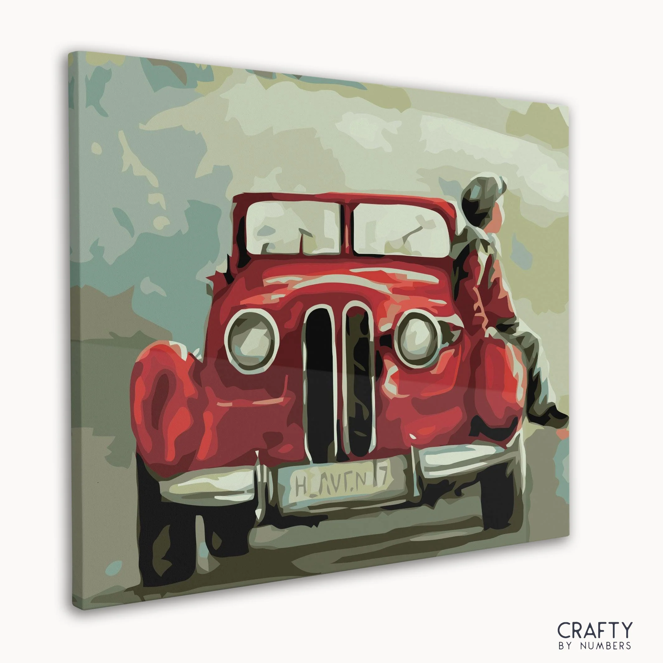 Child Waiting On Antique Car - Image 3