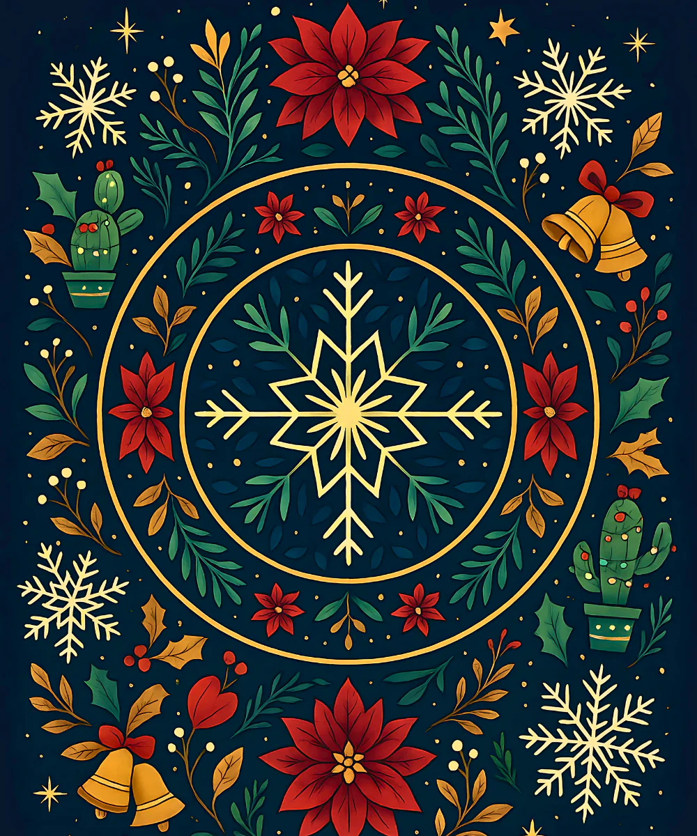 Christmas Mandala - Image 2