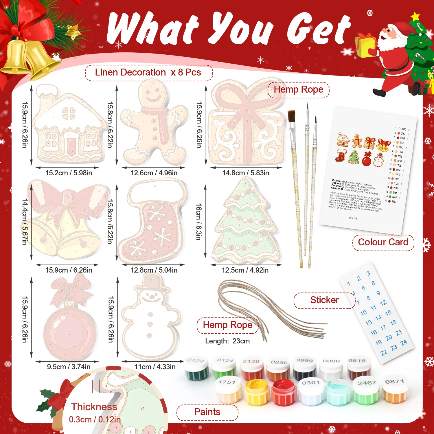 Classic Christmas Charm – Large Christmas Ornaments - Image 3