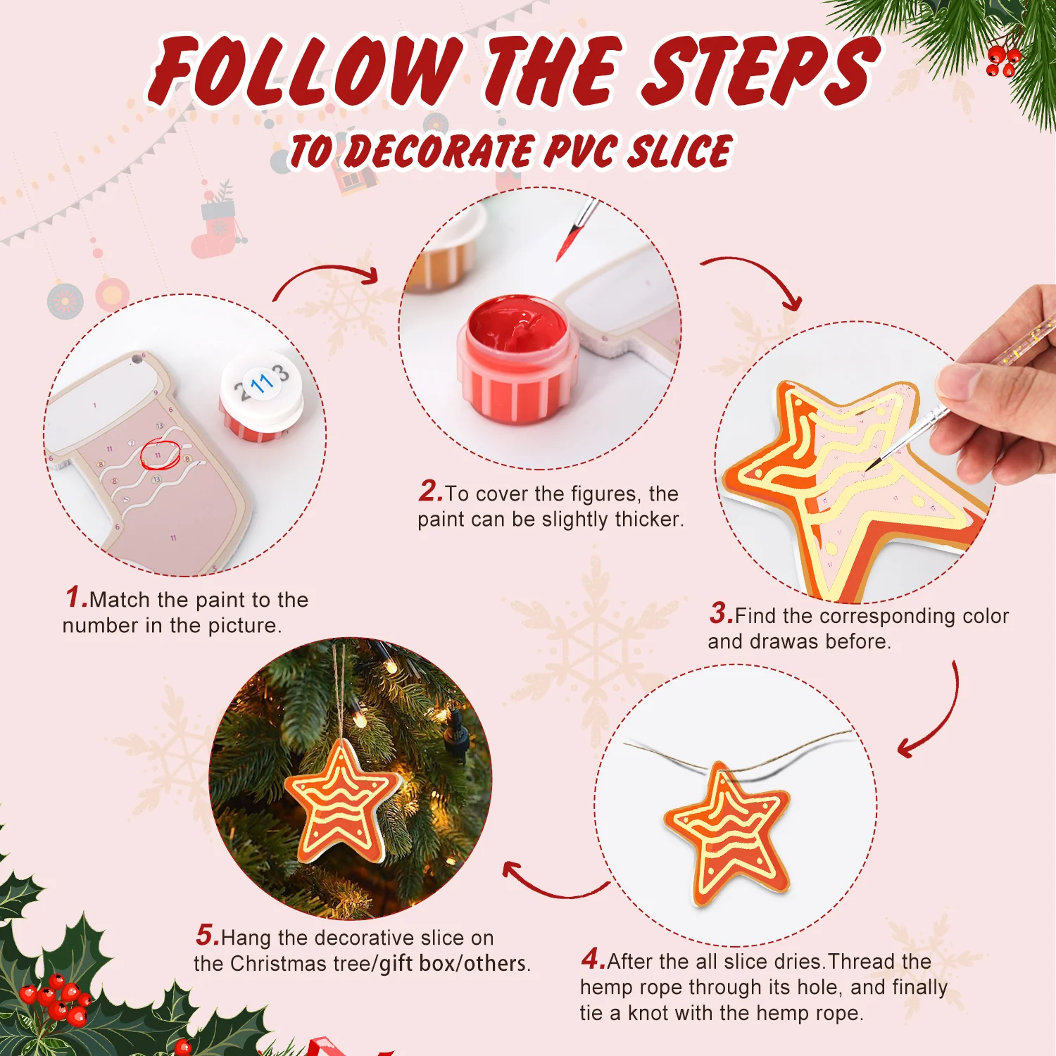 Classic Cookie Christmas – Large Christmas Ornaments - Image 4