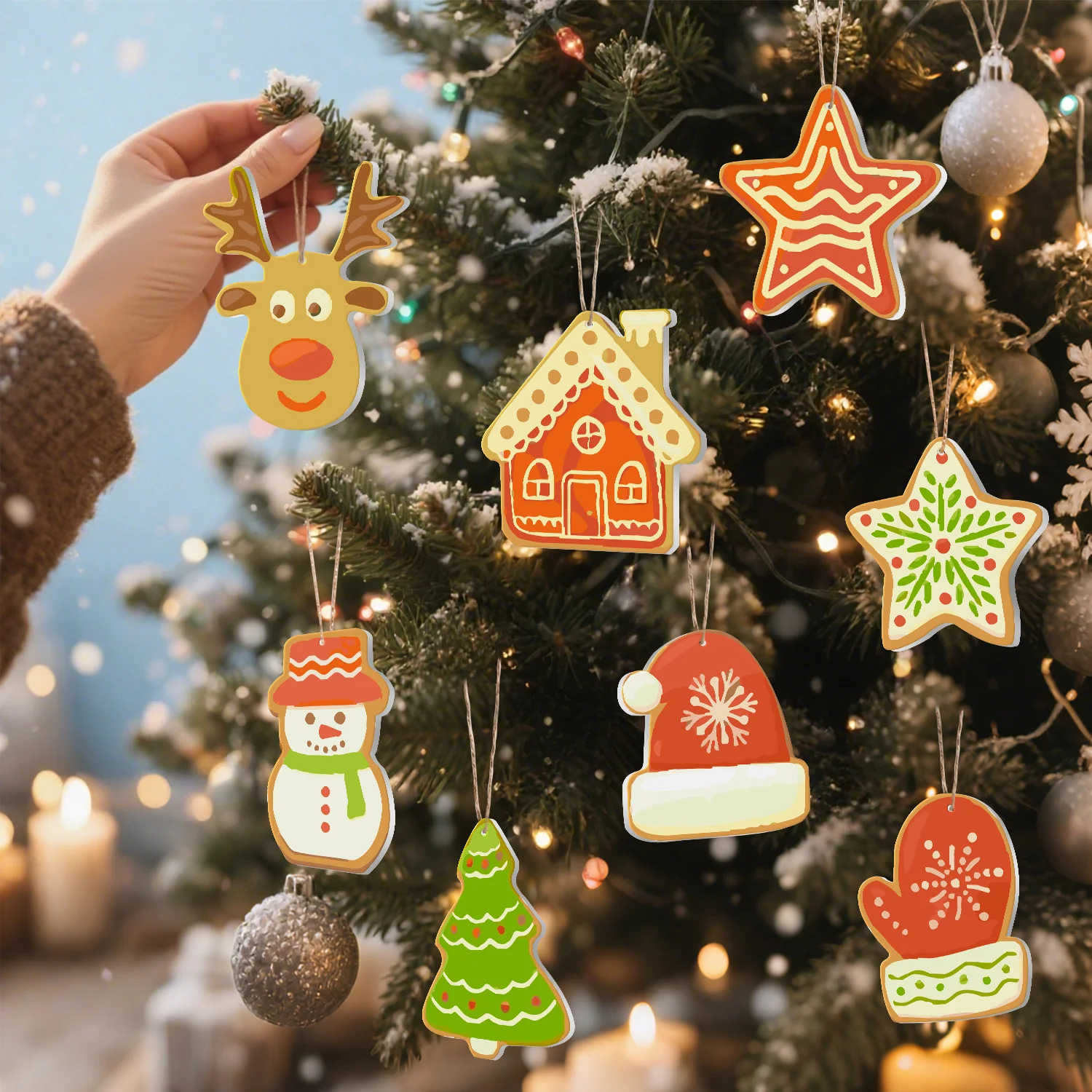 Classic Cookie Christmas – Large Christmas Ornaments - Image 9