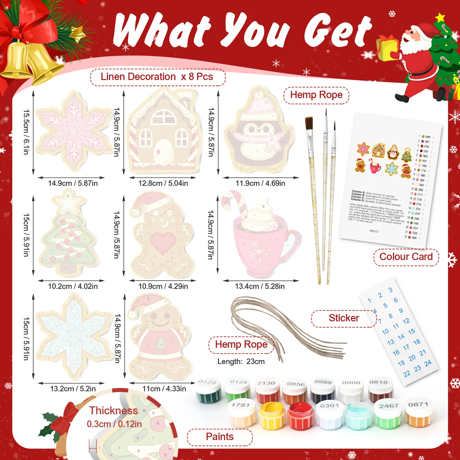 Cocoa Christmas – Large Christmas Ornaments - Image 3
