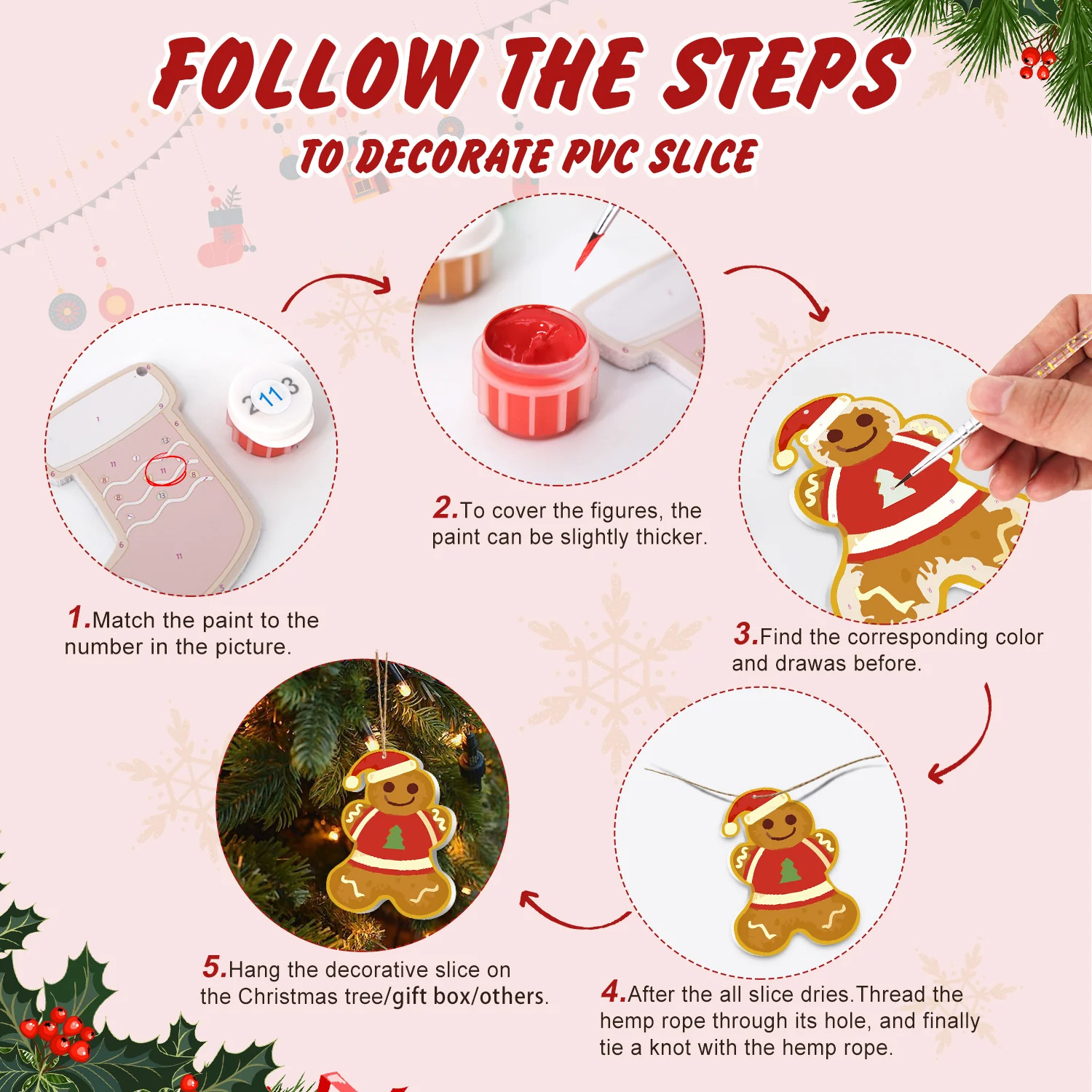 Cocoa Christmas – Large Christmas Ornaments - Image 4