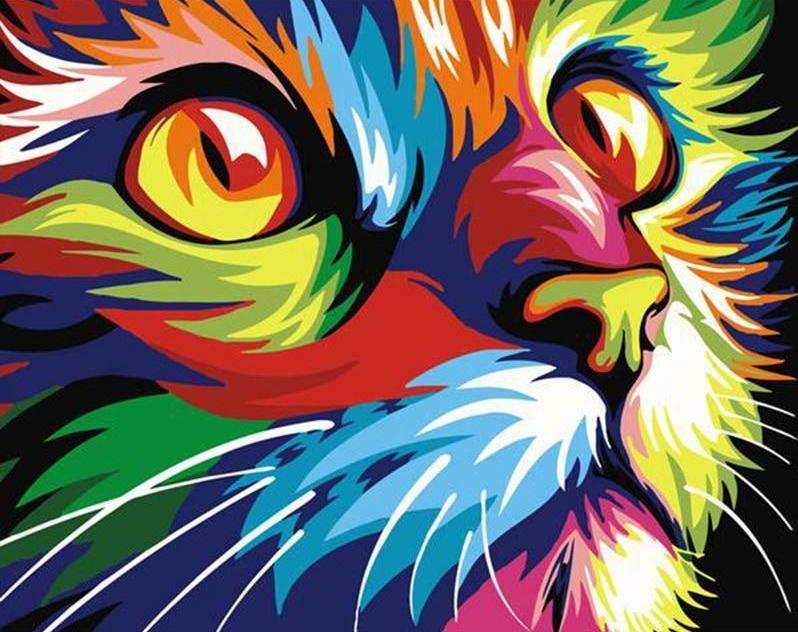 Colorful Cat - Image 4
