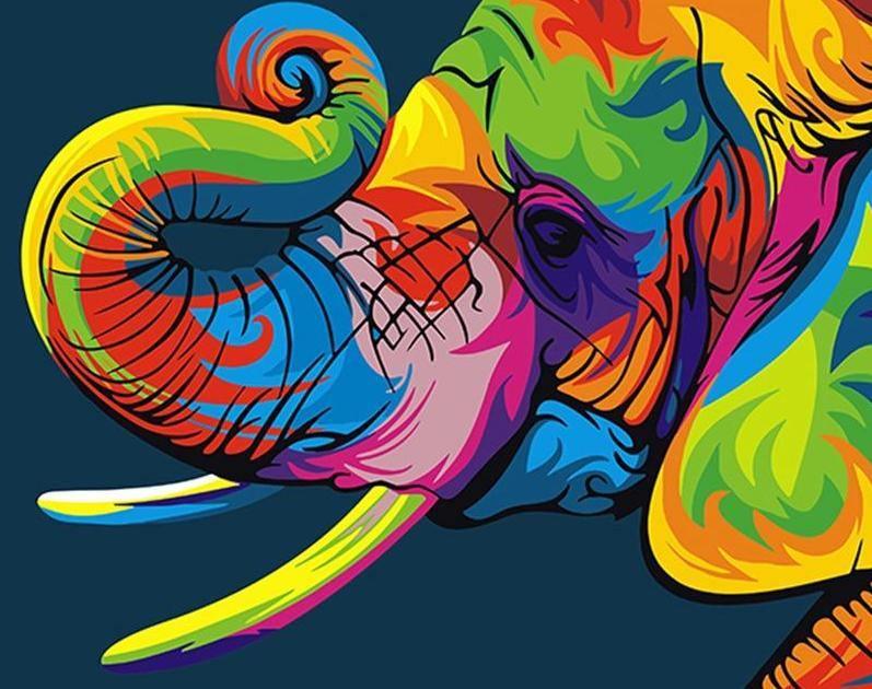 Colorful Elephant - Image 4