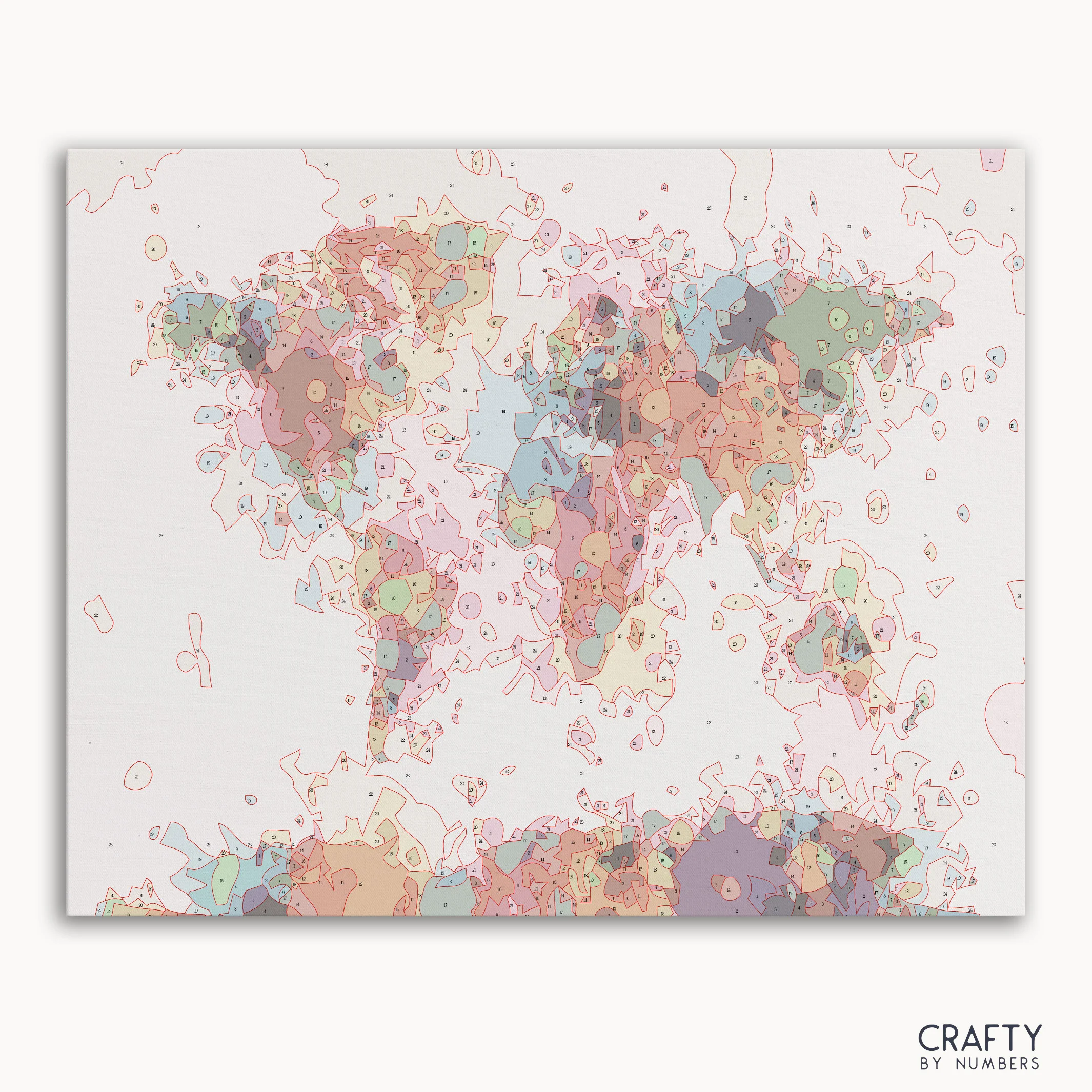 Colorful World Map - Image 2
