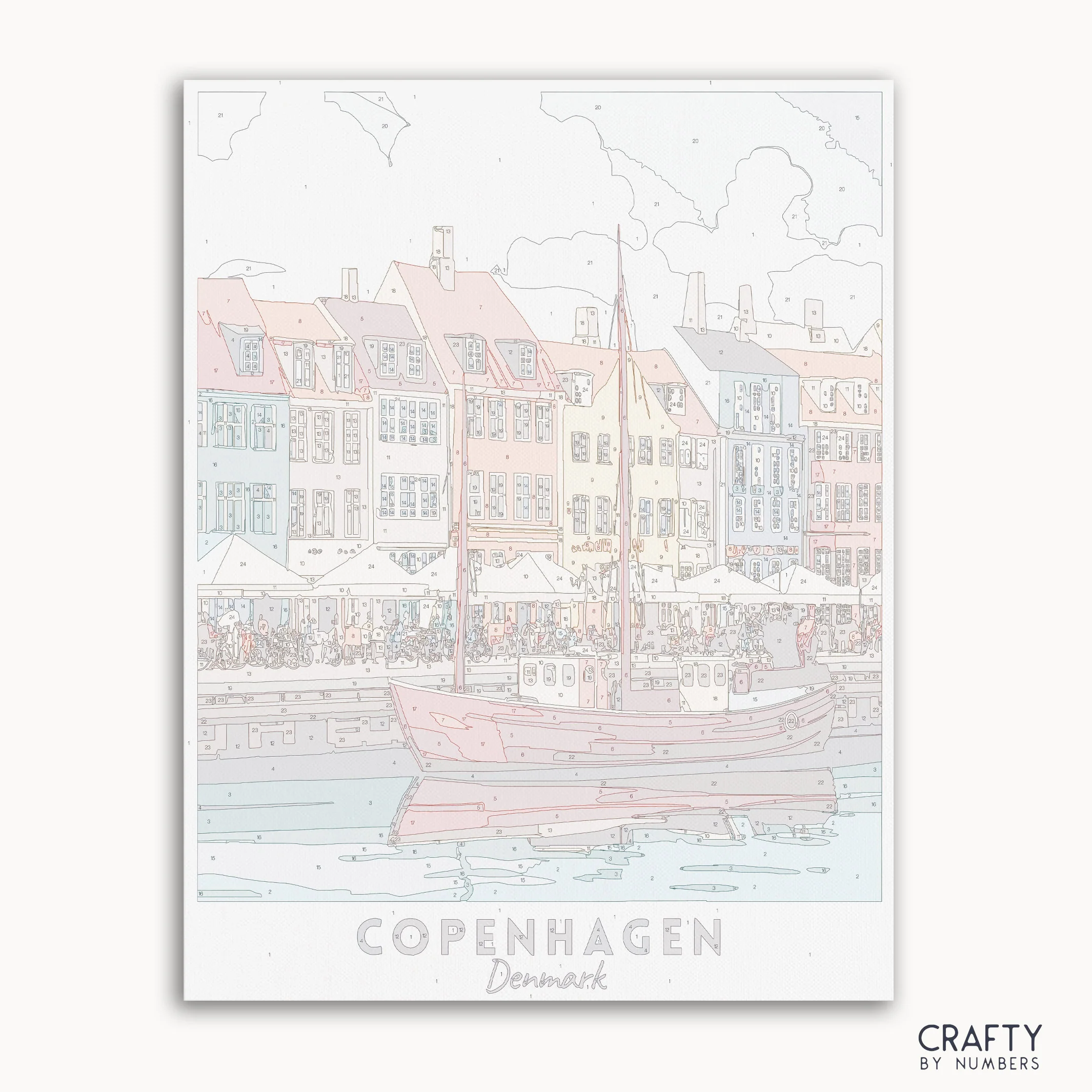 Copenhagen Travel Poster - Image 2