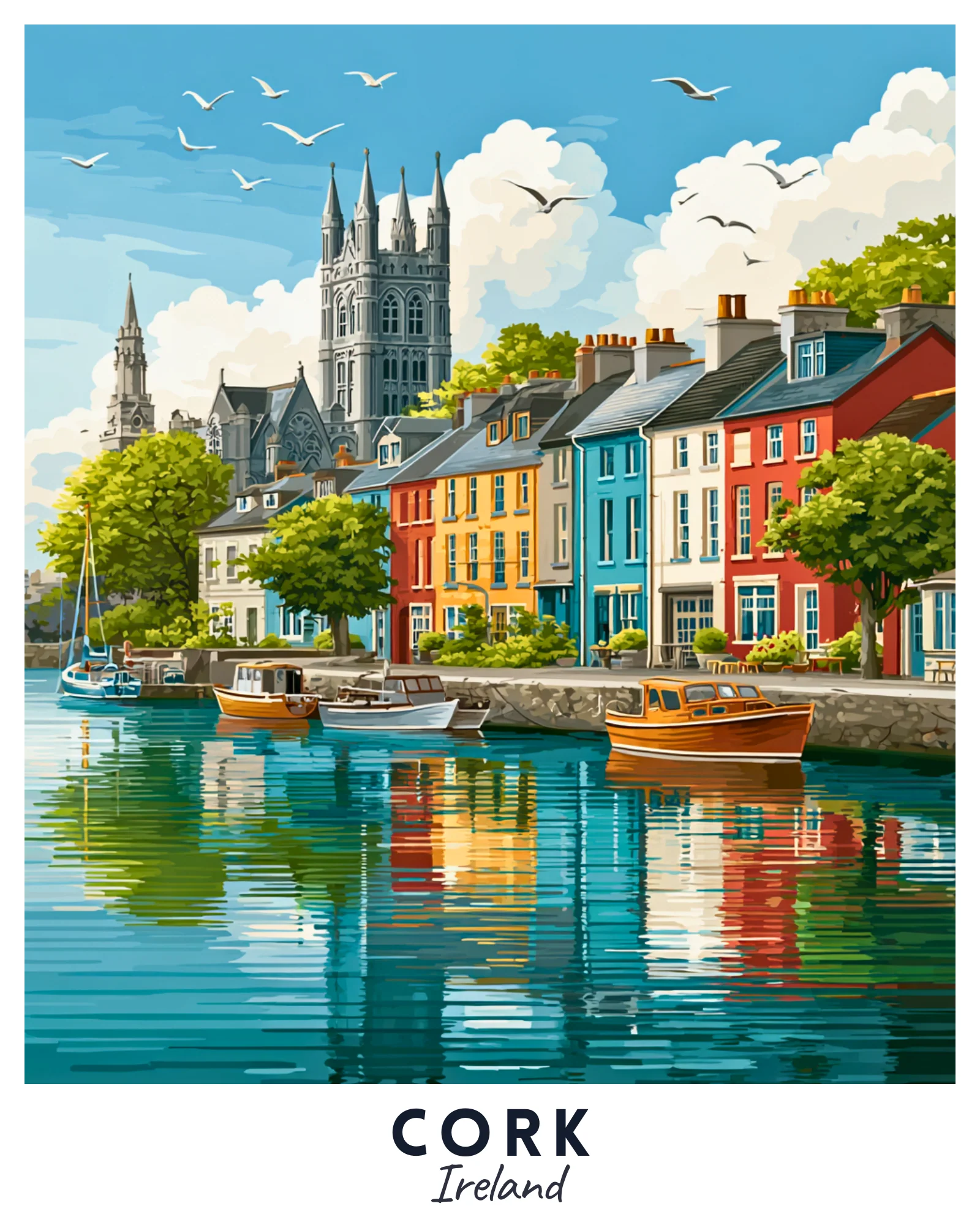 Cork - Travel Poster - Image 4