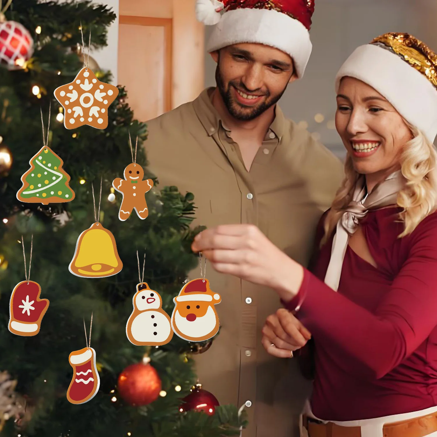 Cozy Claus Collection – Christmas Ornaments - Image 12