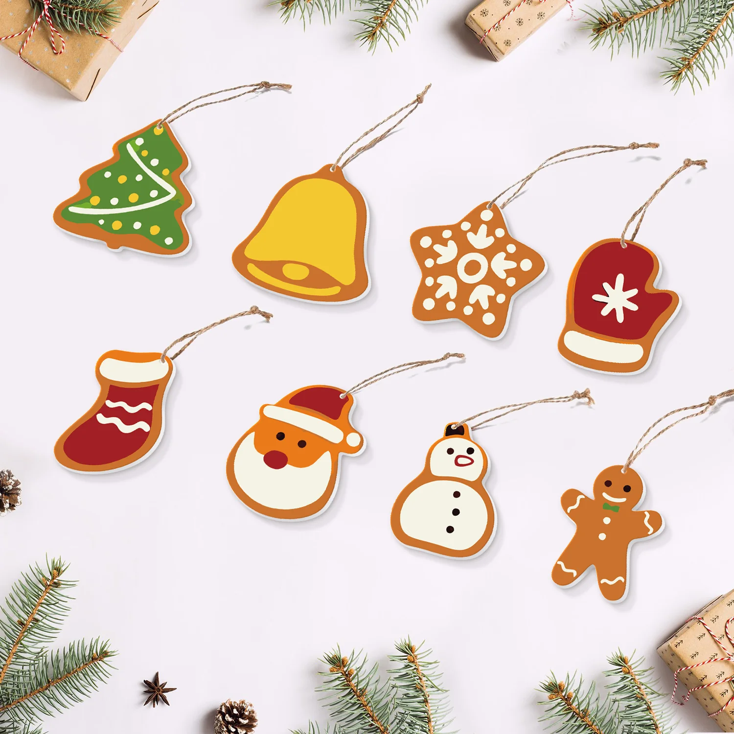 Cozy Claus Collection – Christmas Ornaments - Image 6