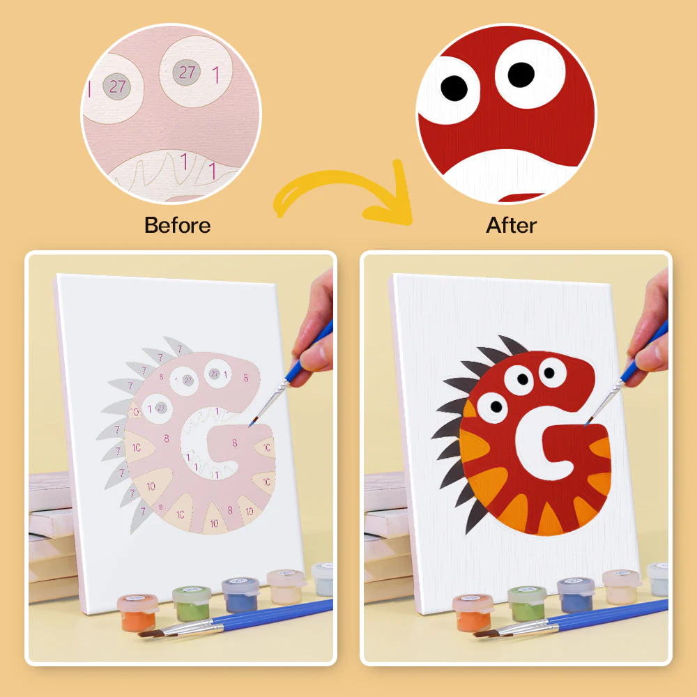 Creature Letters (Alphabet) - Image 11