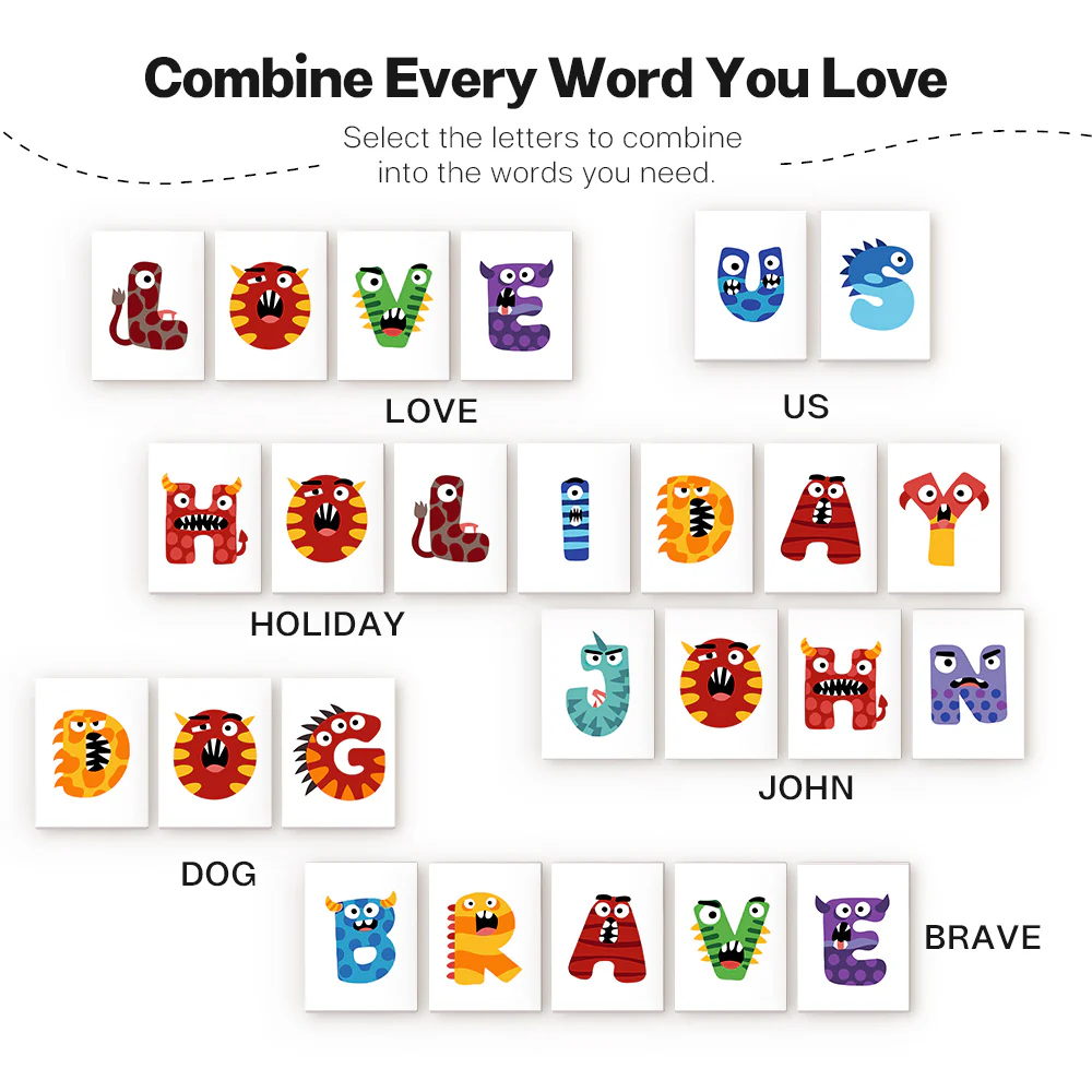 Creature Letters (Alphabet) - Image 17
